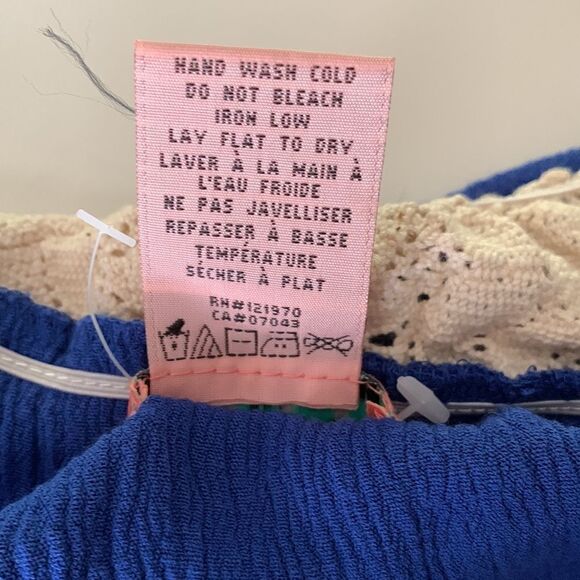 Royal Blue Crop Top - Picture 8 of 8